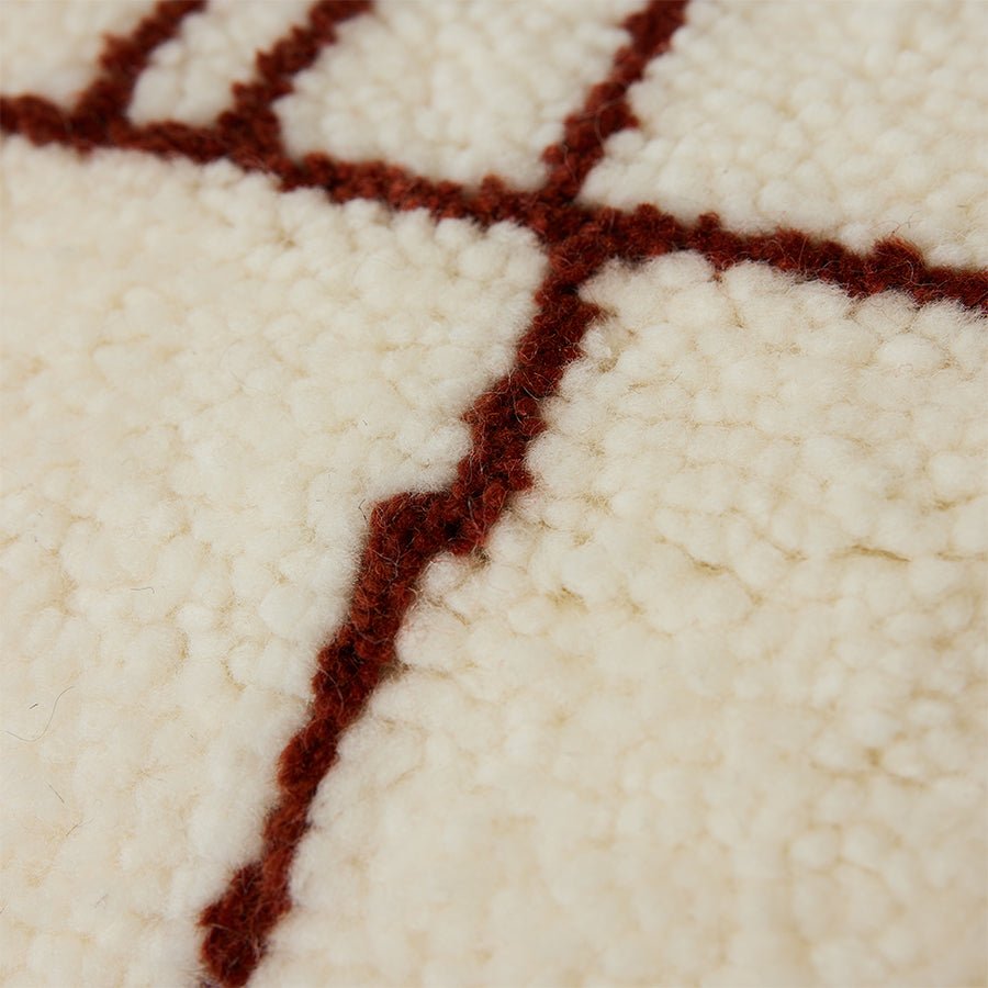 Woolen cushion easy (60x40cm) - House of Orange