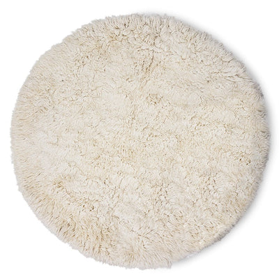 Fluffy round rug Inner Circle 250cm - House of Orange