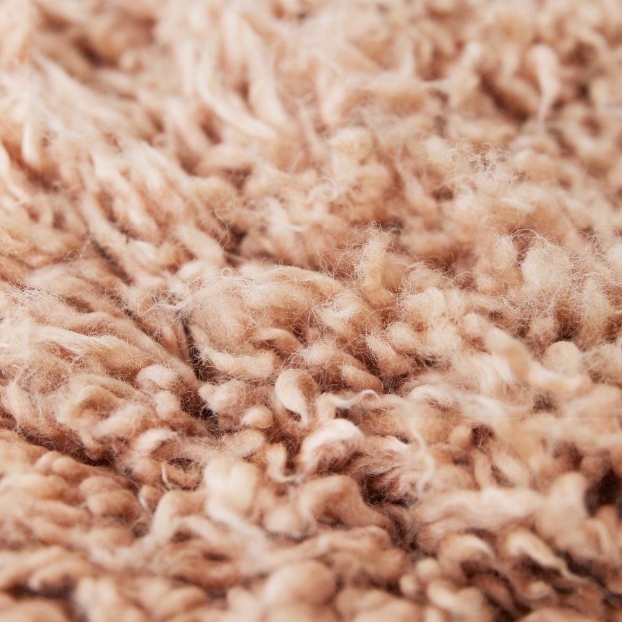 Fluffy rug soft pink (200x300) - House of Orange