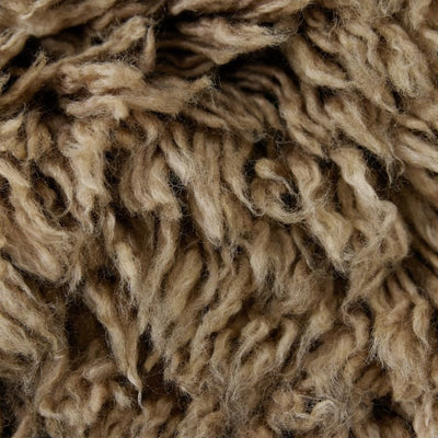 Fluffy round rug sage (150) - House of Orange