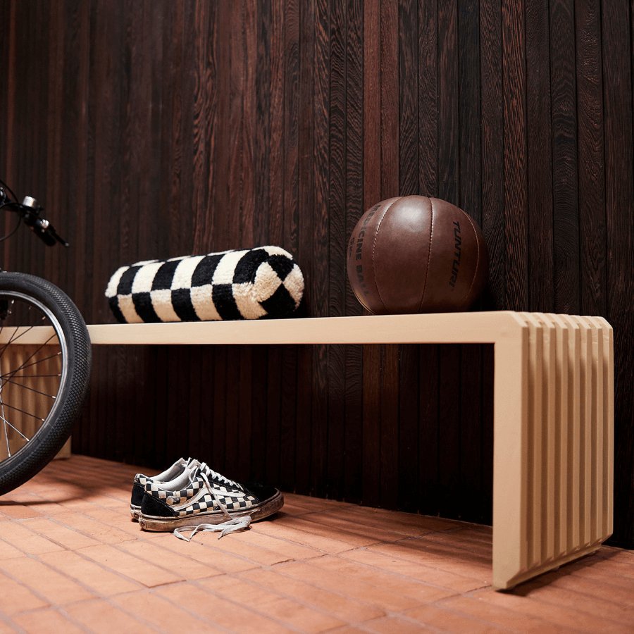 Slatted bench Sand L - House of Orange