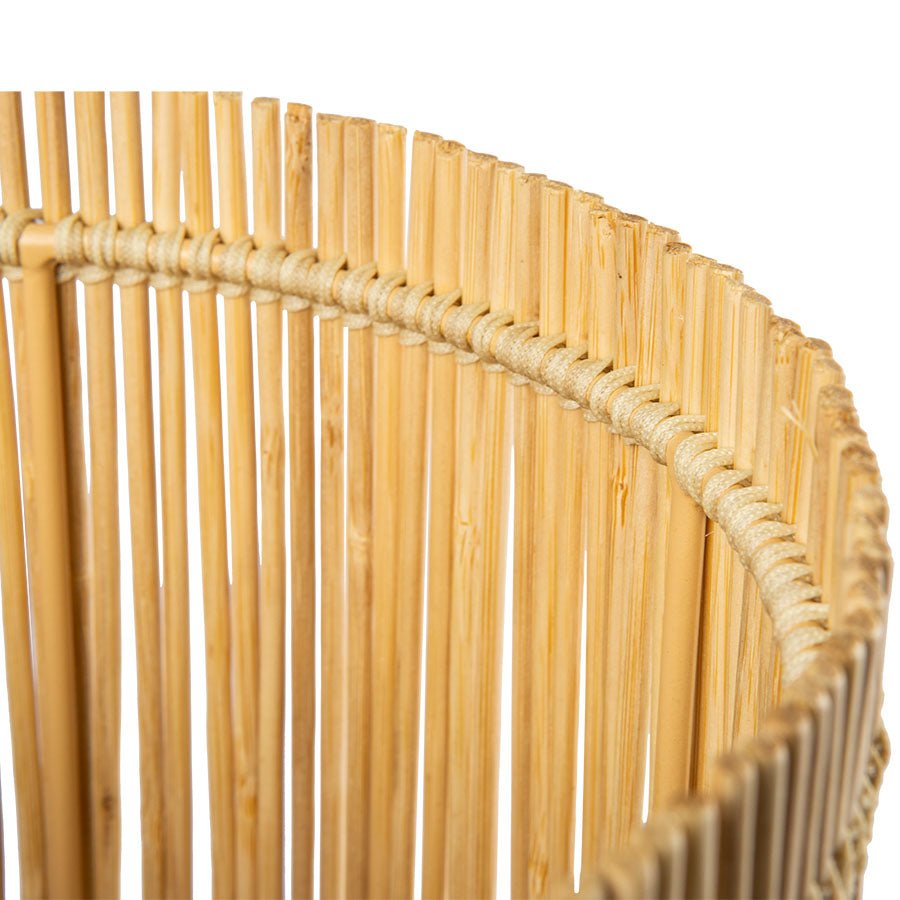 Cylinder Bamboo Lamp Shade - House of Orange