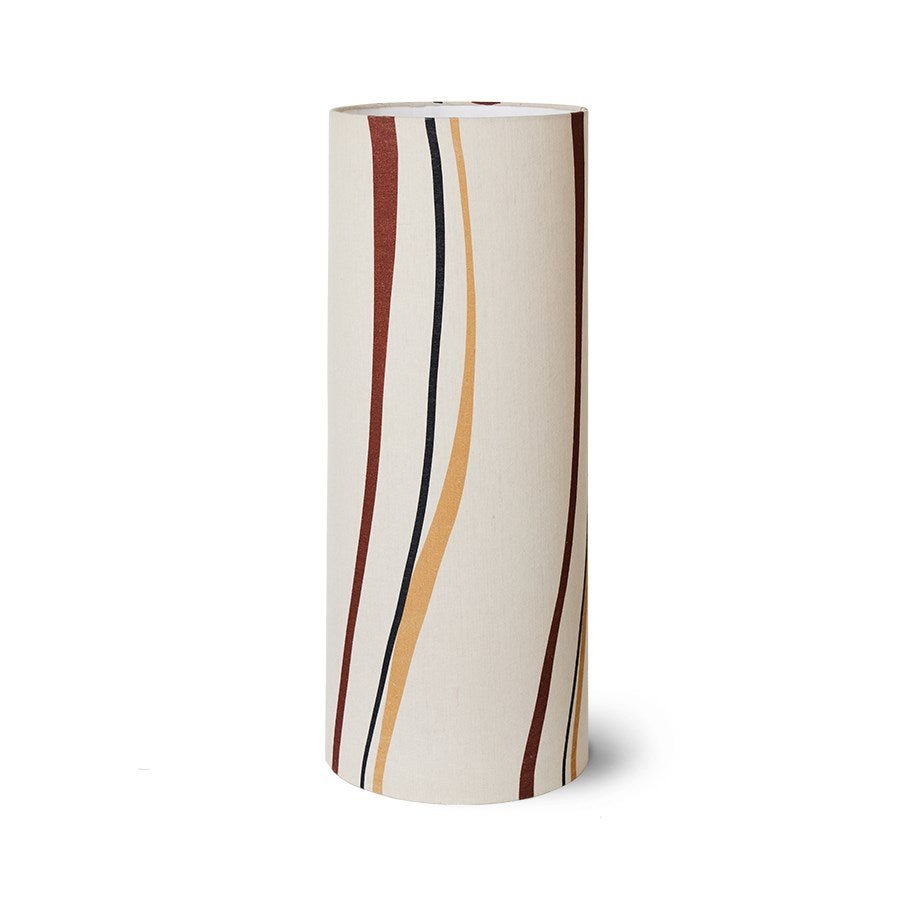 Cylinder lamp shade swirl (33cm) - House of Orange