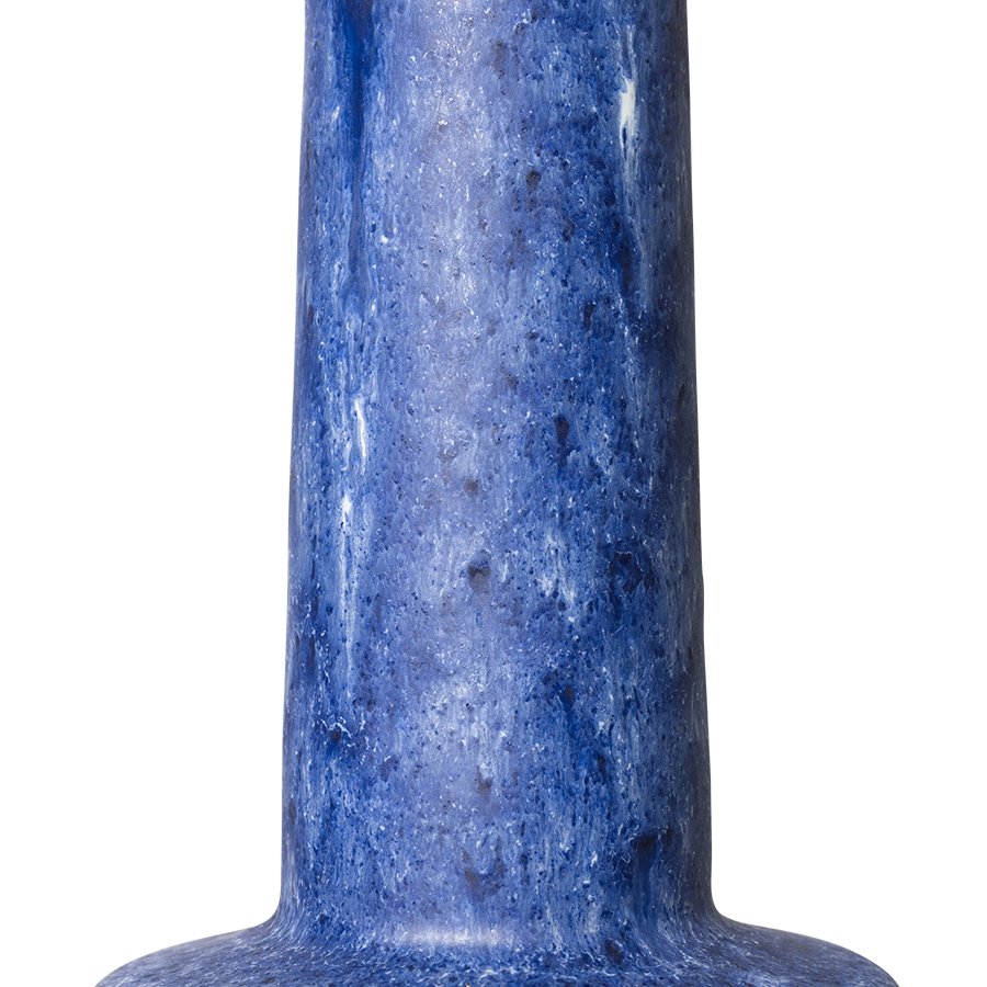 Retro Stoneware Lamp Base, blue - House of Orange