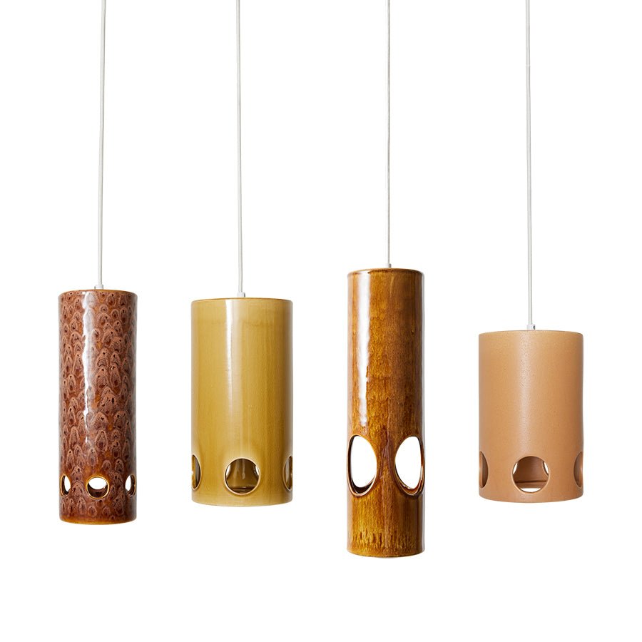 Ceramic pendant lamp Peach - House of Orange