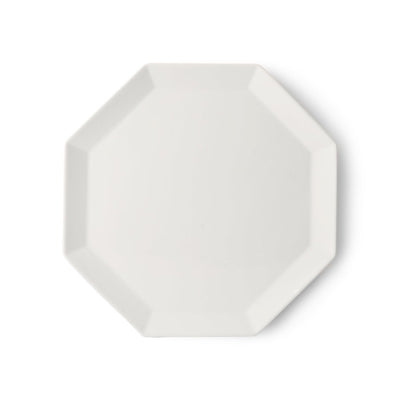 Athena Ceramics Octagonal Dinner Plate White - House of Orange