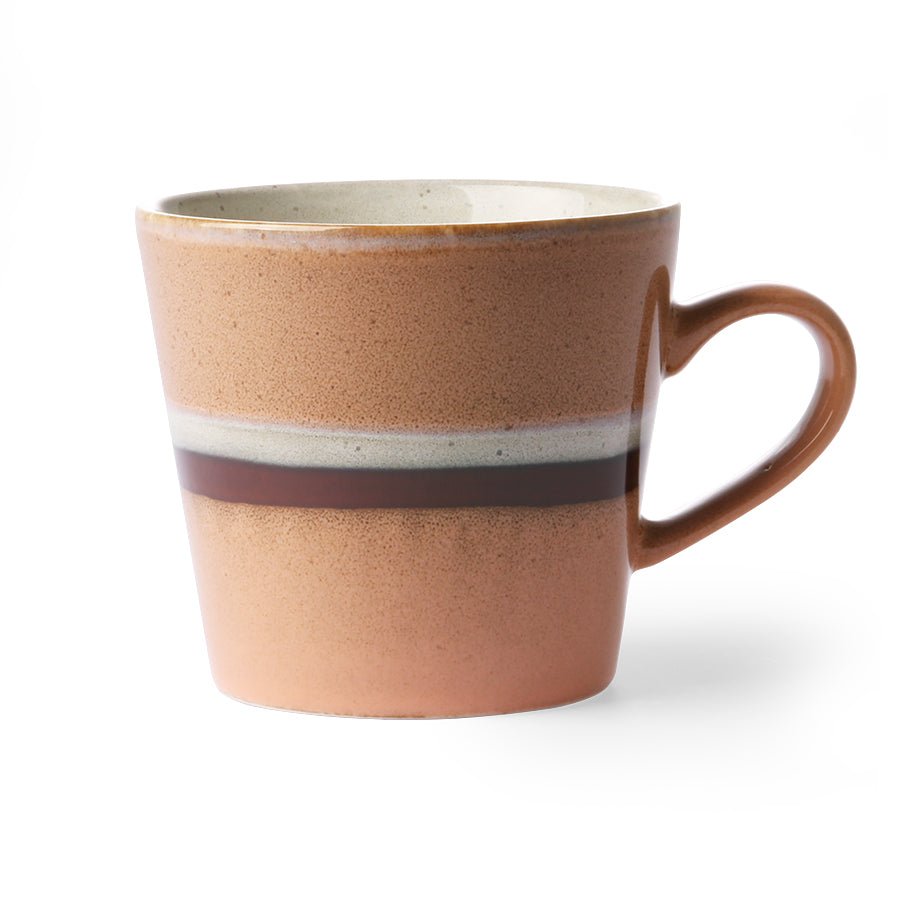 70'S Ceramics: Cappuccino Mug 300ml, Stream - House of Orange