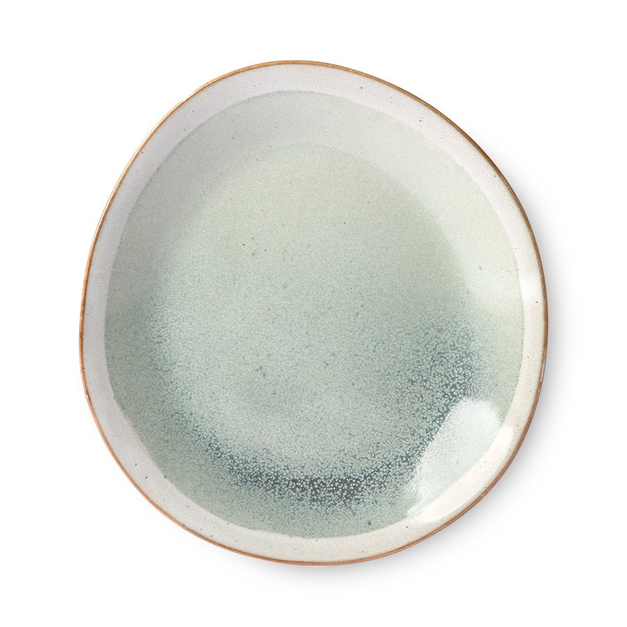 70's Ceramics Side Plate Mist - House of Orange