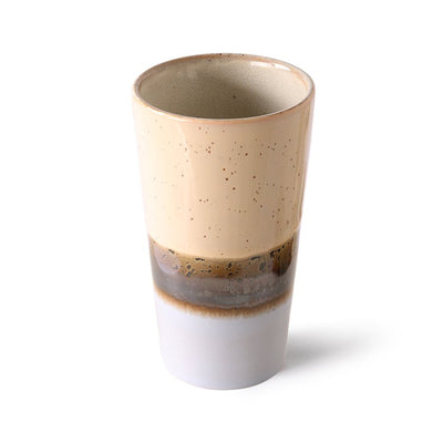 70's Ceramics Latte Mug 280ml Lake - House of Orange