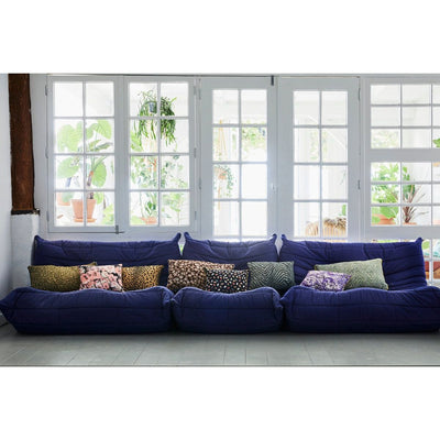 DORIS for HKliving Printed Cushion Purple (30x40cm) - House of Orange