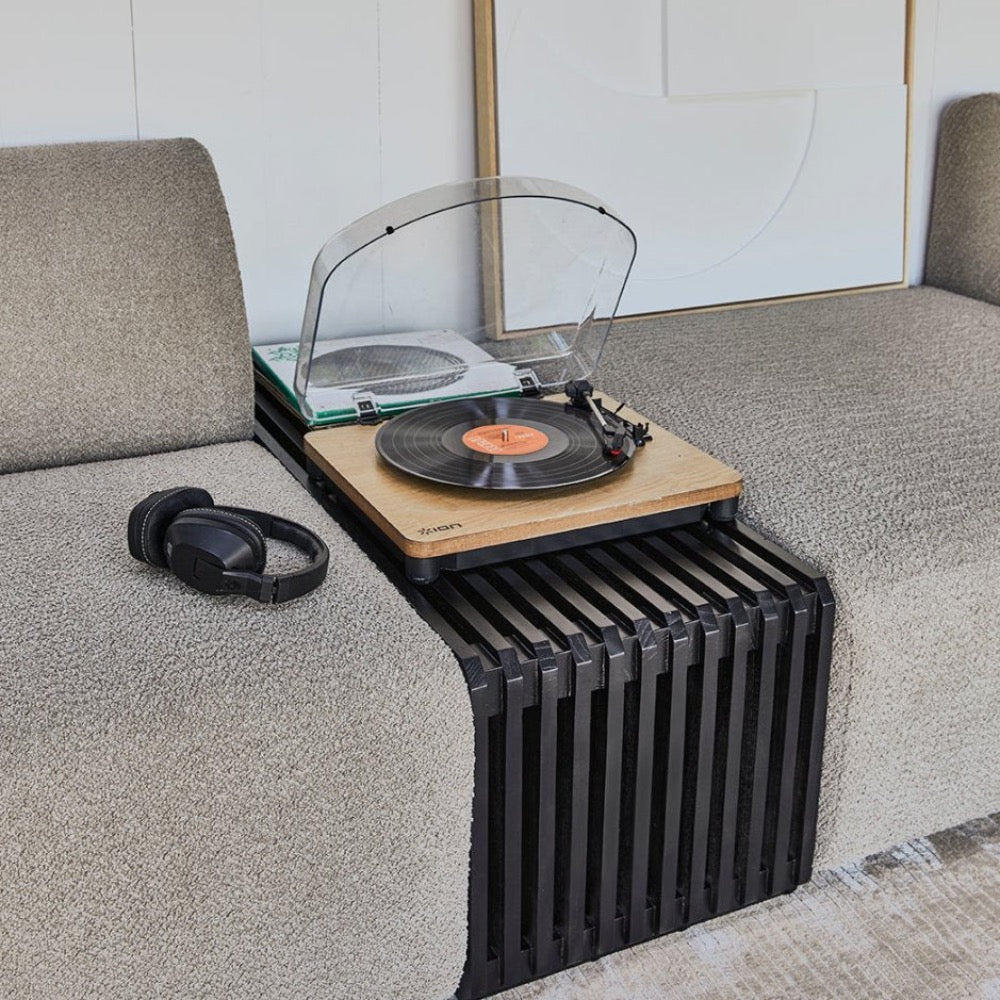 Slatted Bench/Element, Black - House of Orange