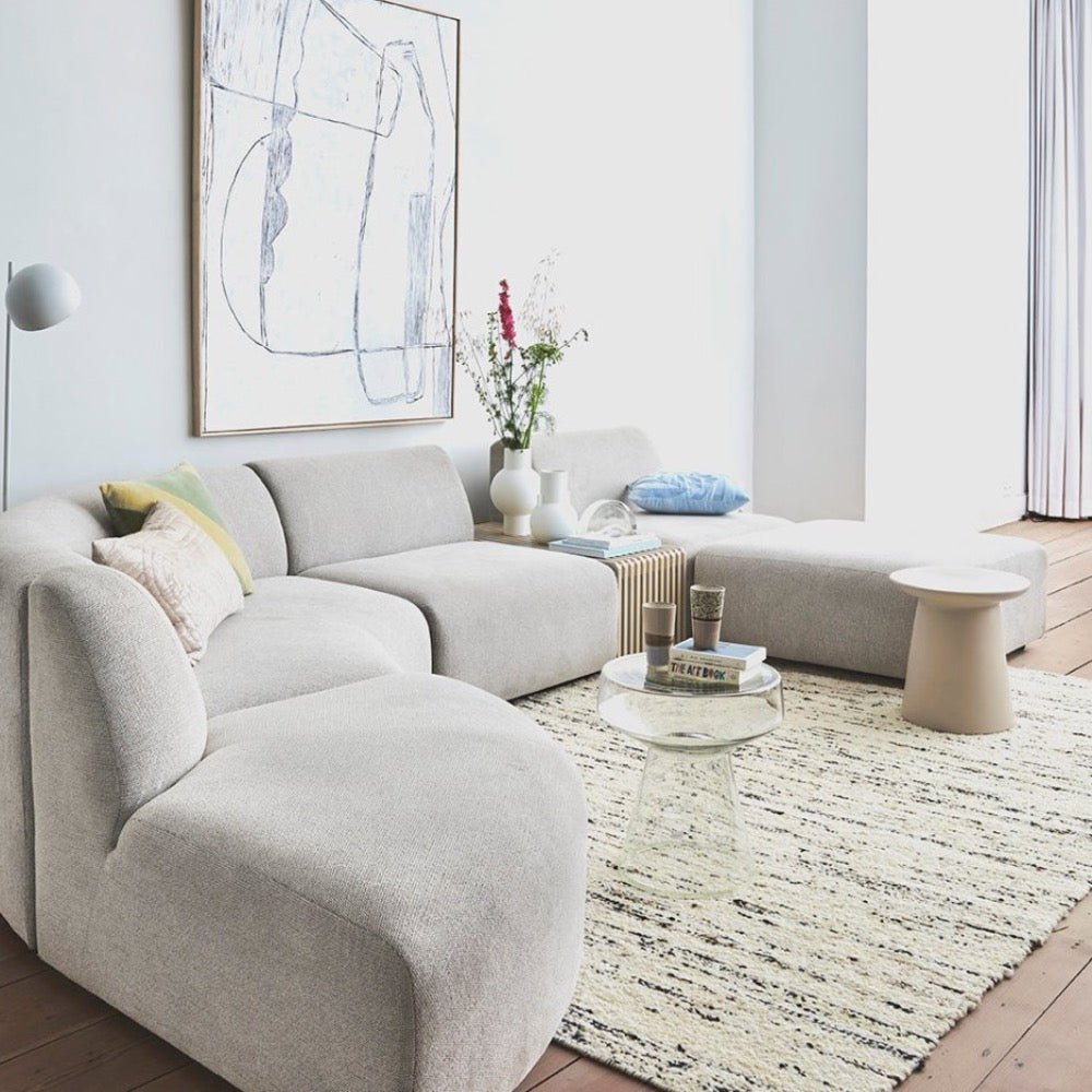 Slatted Bench/Element, Sand - House of Orange