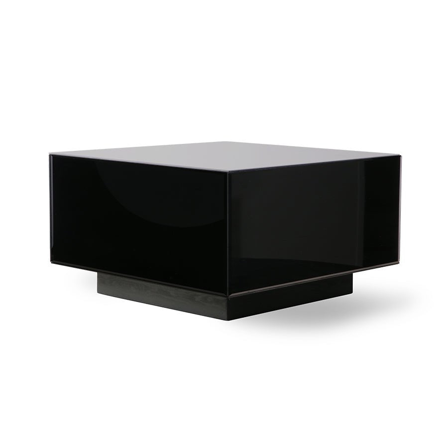Mirror Block Coffee Table Black L - House of Orange