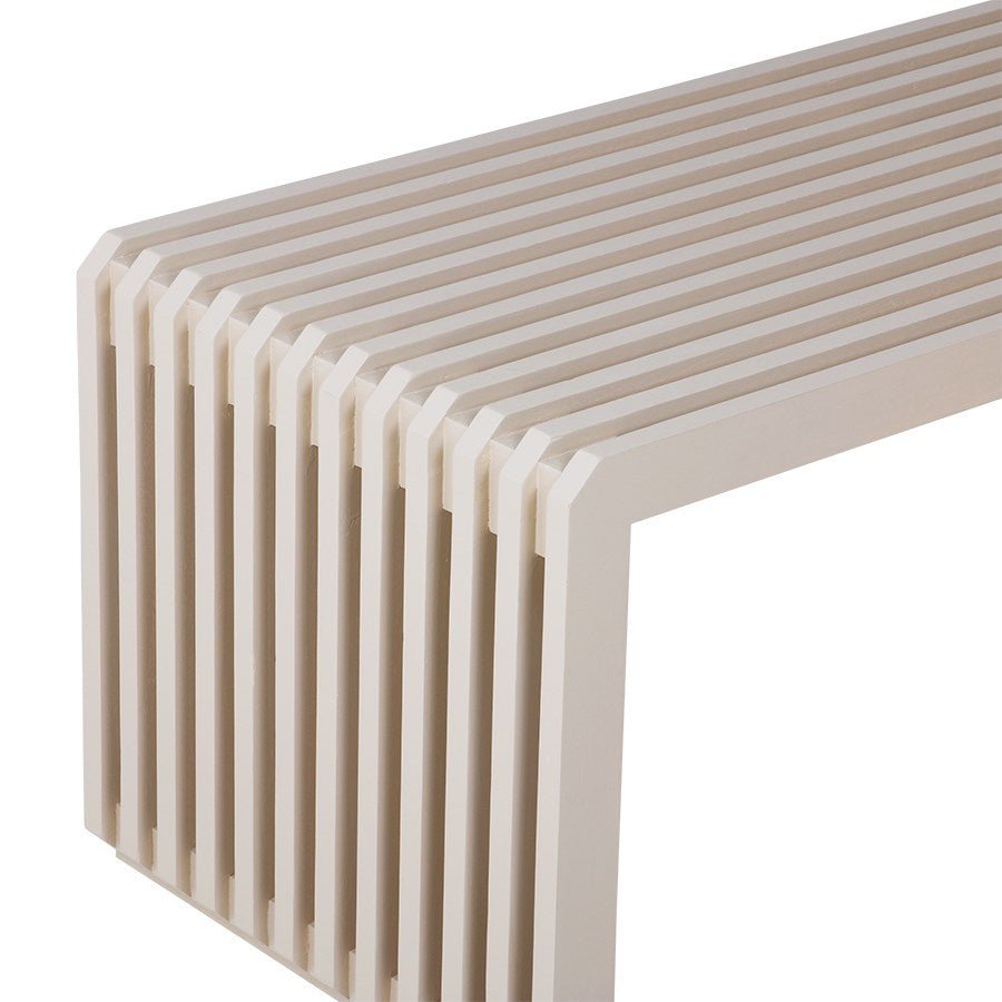 Slatted Bench/Element, Sand - House of Orange