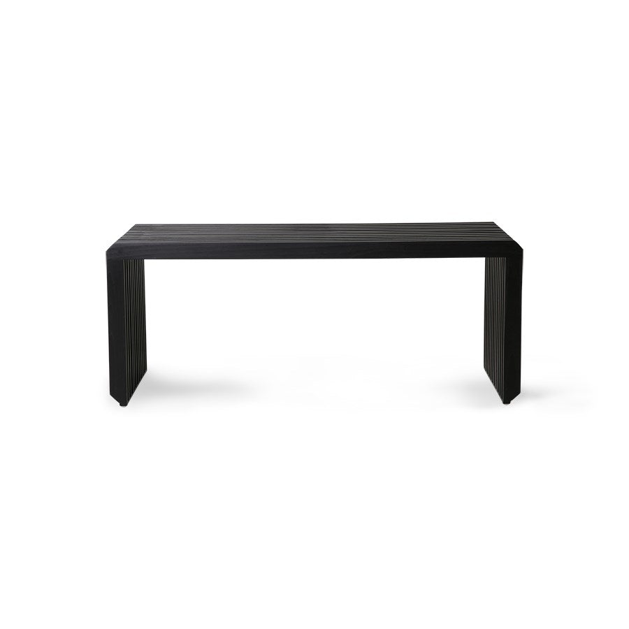 Slatted Bench/Element, Black - House of Orange