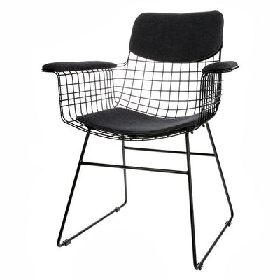 Wire Armchair Comfort Kit Charcoal - House of Orange