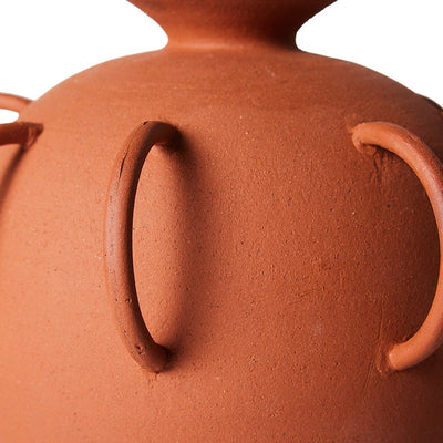 HK Objects: terracotta vase with handles - House of Orange