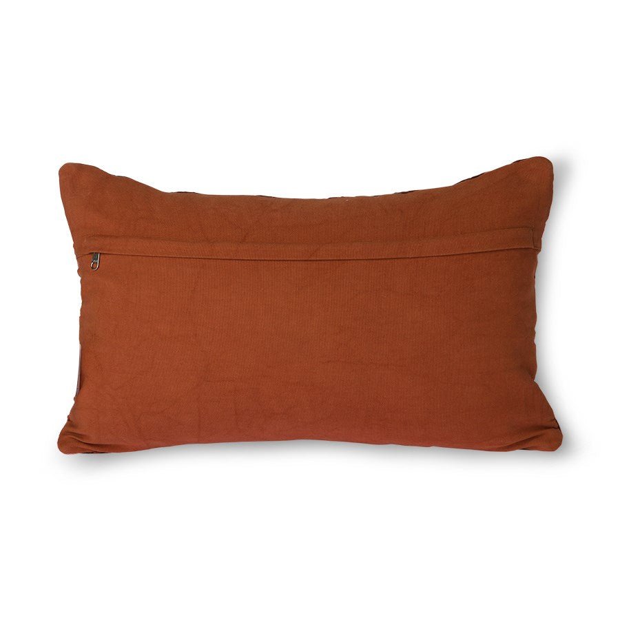 Geometric Cushion Bordeaux (30x50cm) - House of Orange