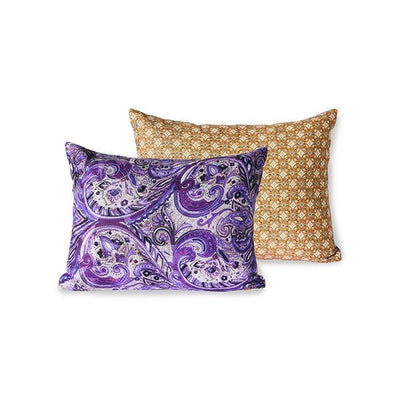 DORIS for HKliving Printed Cushion Purple (30x40cm) - House of Orange