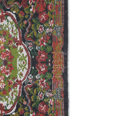 Printed Rose Kelim Rug (120x180cm) - House of Orange