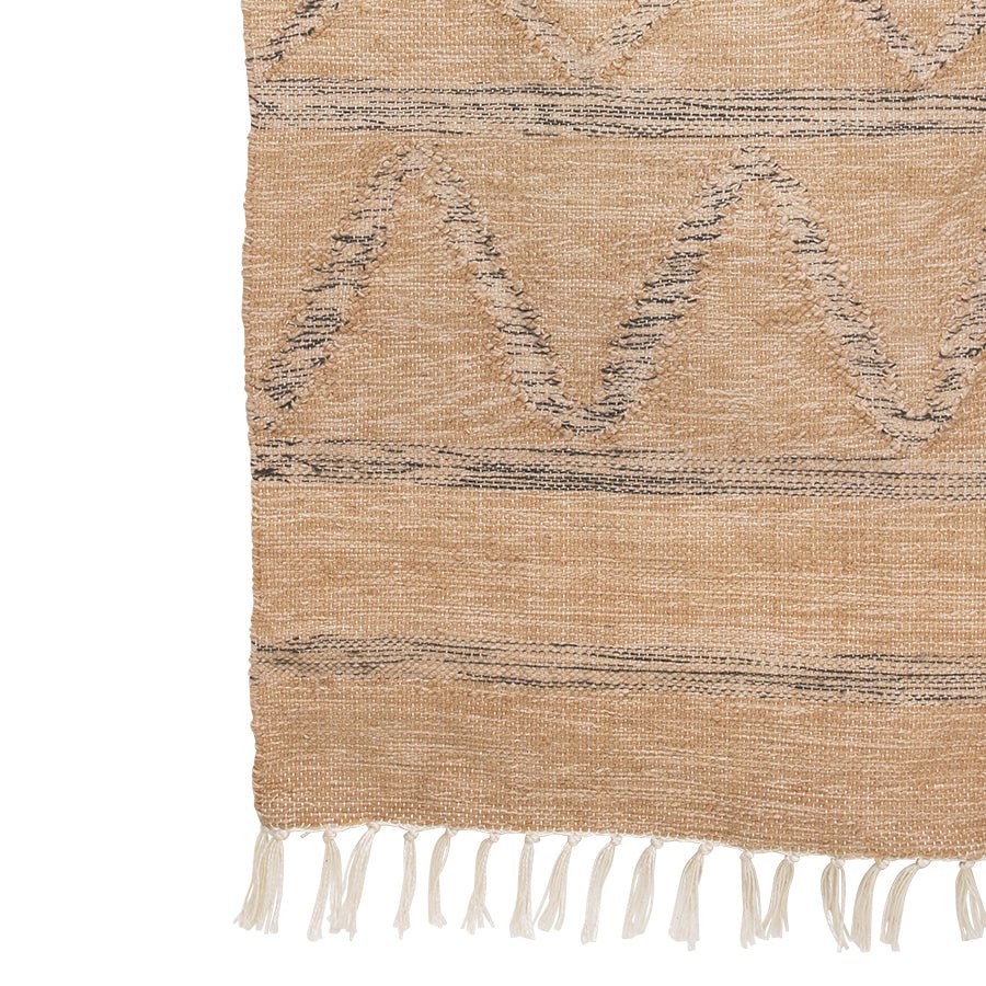 Hand Woven Indoor/Outdoor Rug Natural (150x240cm) - House of Orange