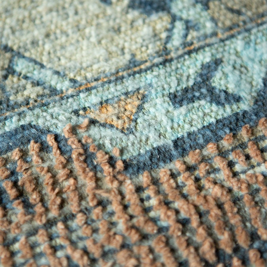 Printed Rug Square, Overtufted - House of Orange