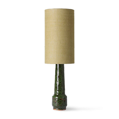 Jute Cylinder Lamp Shade Jade Green - House of Orange