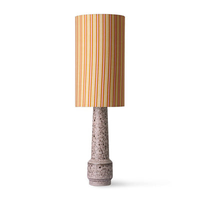 DORIS for HKliving Printed Cylinder Lamp Shade Stripes - House of Orange