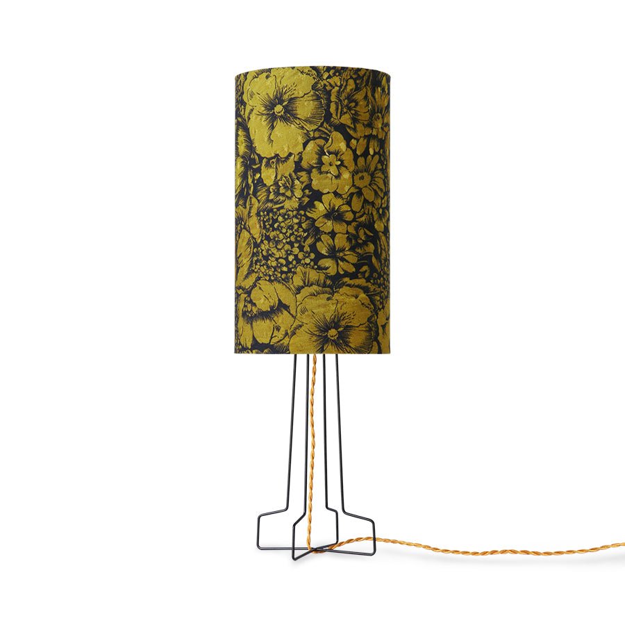 DORIS for HKliving Printed Cylinder Lamp Shade Floral - House of Orange