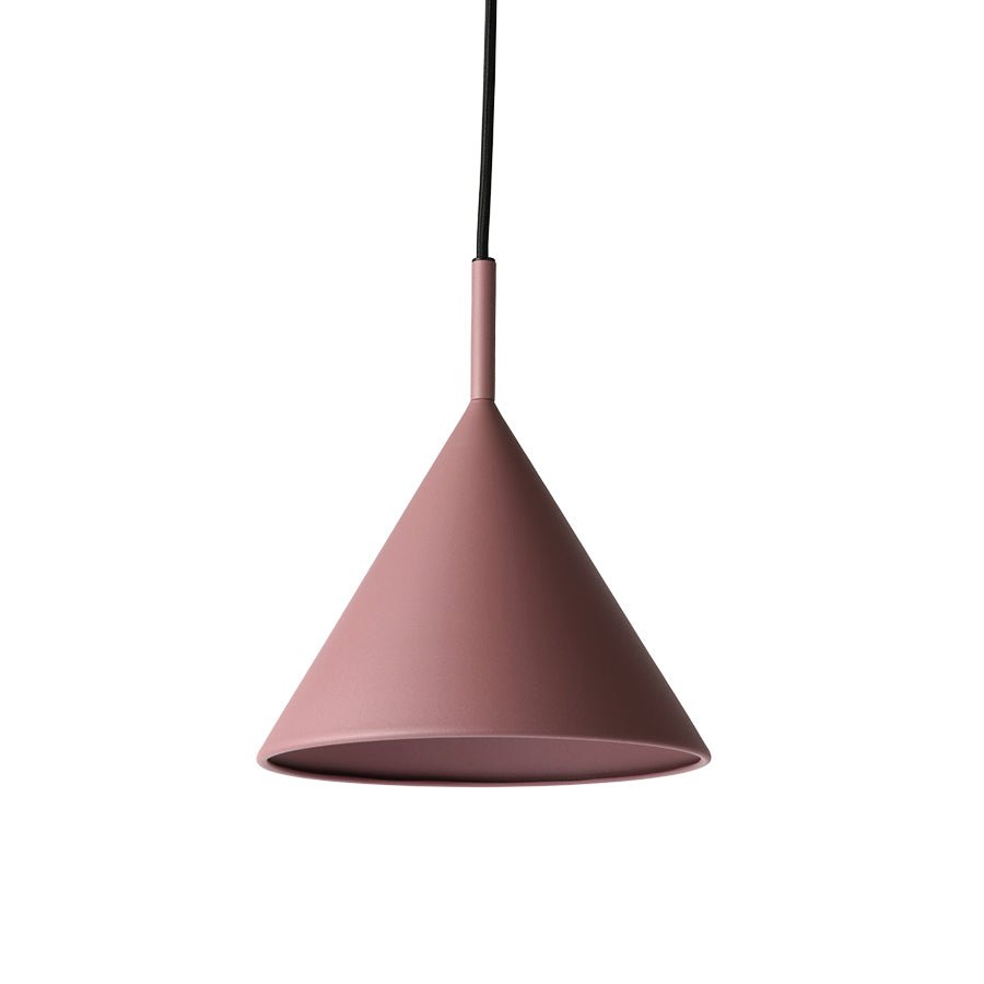 Metal Triangle Pendant Lamp M Purple - House of Orange