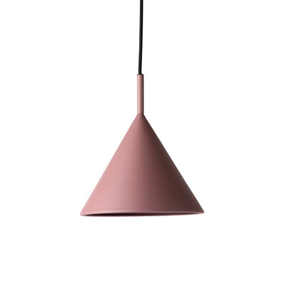 Metal Triangle Pendant Lamp M Purple - House of Orange