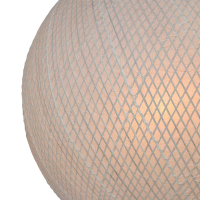 Bamboo/Paper Pendant Ball Lamp - House of Orange